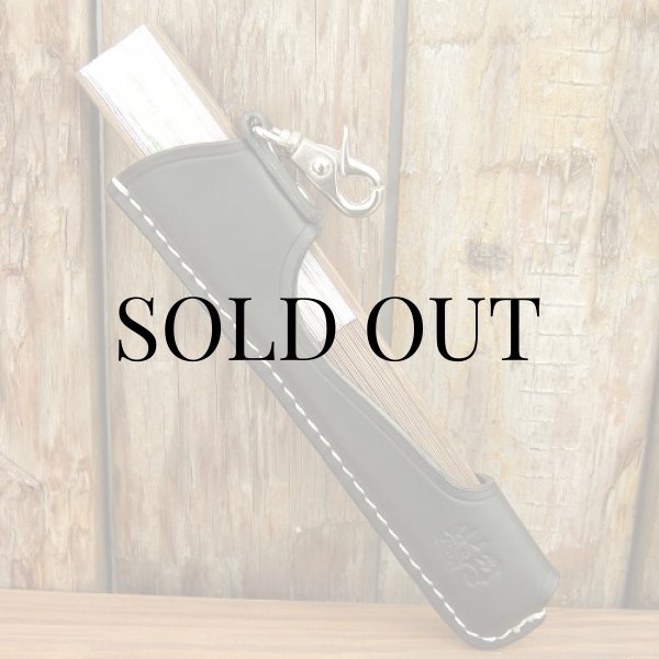 画像4: 和風のレザーアイテム 『扇子ケース』 (4)