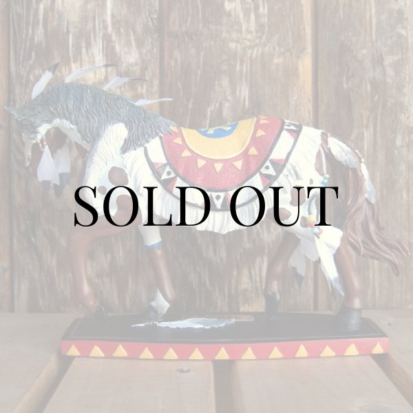 画像2: リアルにペイントされたネイティブホースのフィギュア (2)