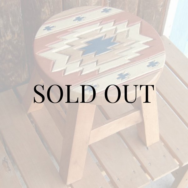 画像3: 人気のチマヨ柄のスツール（椅子） (3)