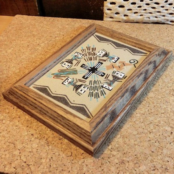 画像4: ナバホ族：サンドペインティング（Sand Painting） (4)