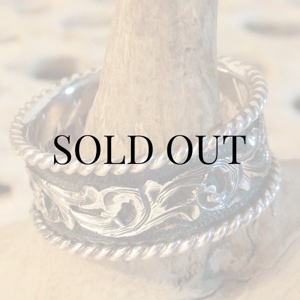 画像2: Ｖｏｇｔ：シルバーエングレーブド リング １９号 (2)