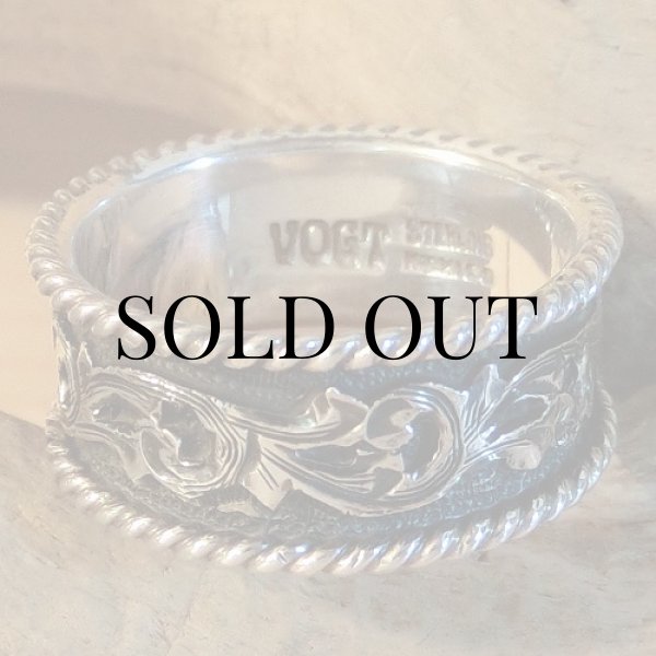 画像5: Ｖｏｇｔ：シルバーエングレーブド リング １９号 (5)