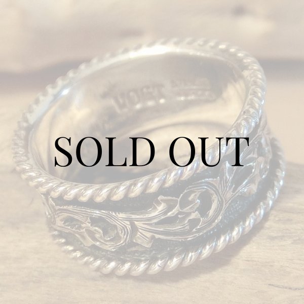 画像4: Ｖｏｇｔ：シルバーエングレーブド リング １９号 (4)