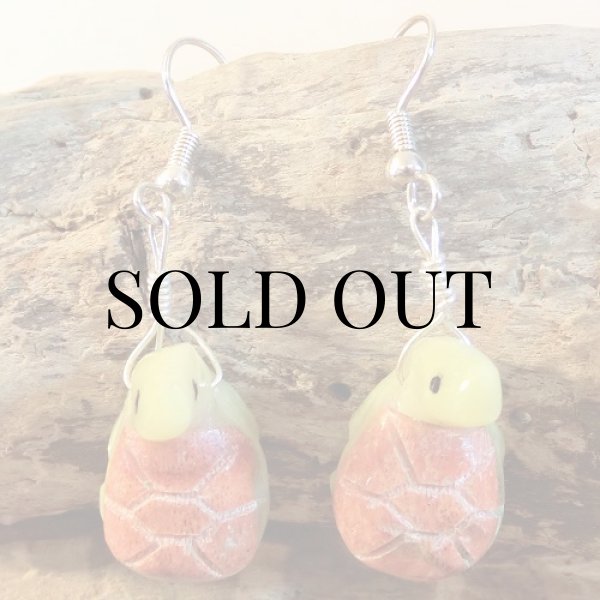 画像2: ズニ族：タートル フェティッシュ ピアス (2)