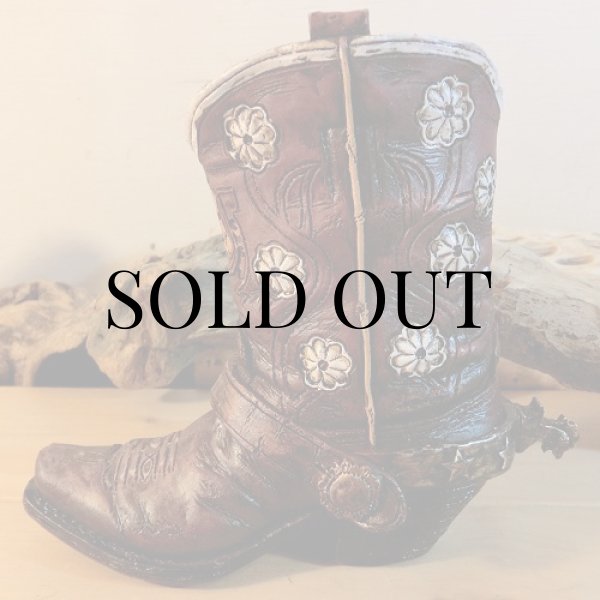 画像3: リアルなカウボーイブーツの 『ペン立て』（PenStand） (3)