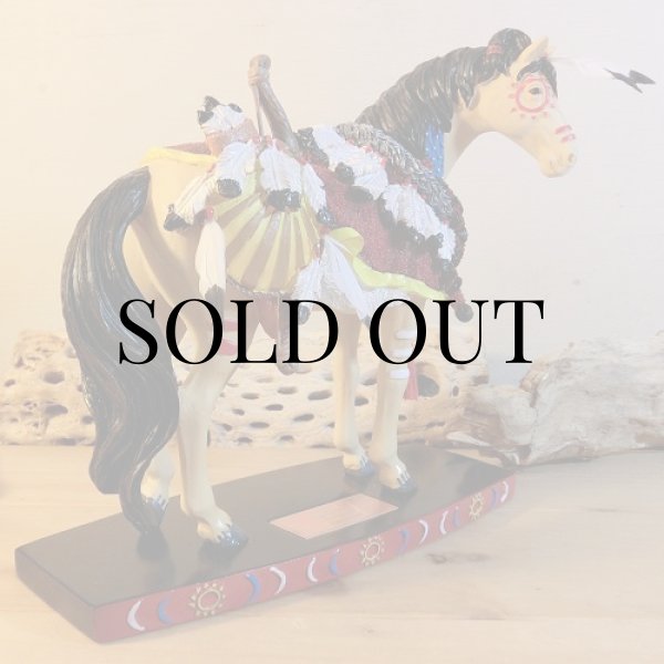 画像2: リアルにペイントされた『ネイティブホース フィギュア』 (2)