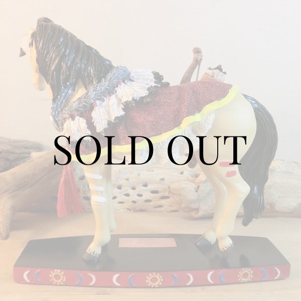 画像4: リアルにペイントされた『ネイティブホース フィギュア』 (4)