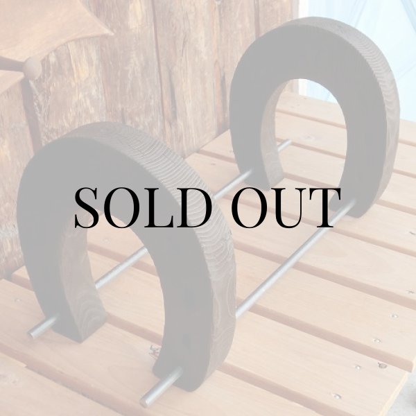 画像3: ホースシュー 『木製ブックスタンド』 (3)