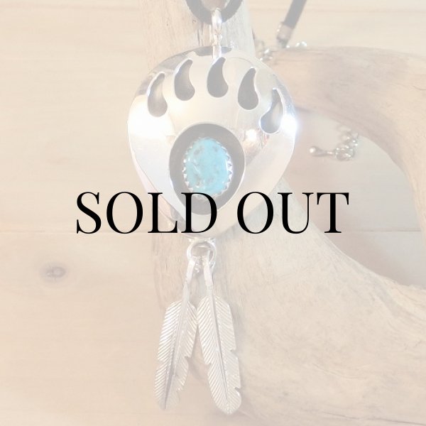 画像2: ナバホ族：ベアパウ ペンダント (2)