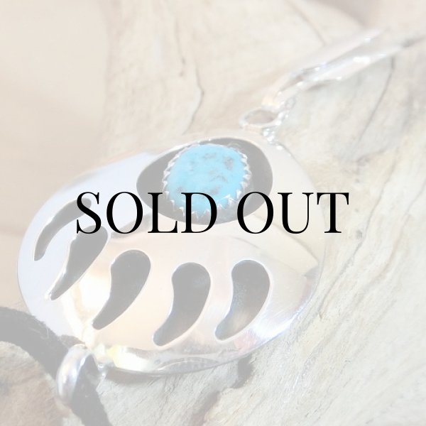 画像4: ナバホ族：ベアパウ ペンダント (4)