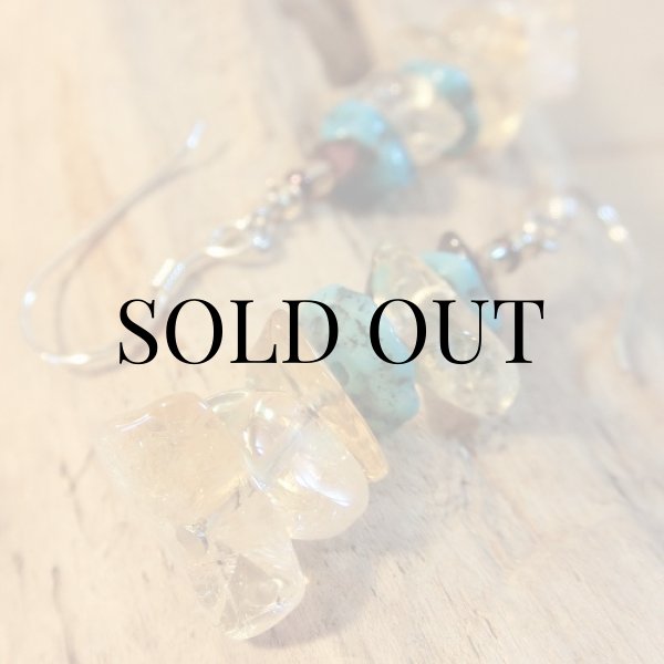 画像5: ナバホ族：マルチストーン ピアス (5)