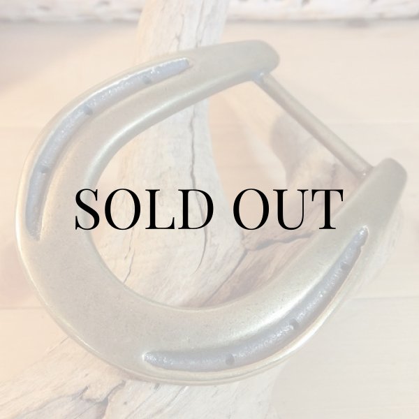 画像2: FUNNY：ヴィンテージホースシュー バックル (2)