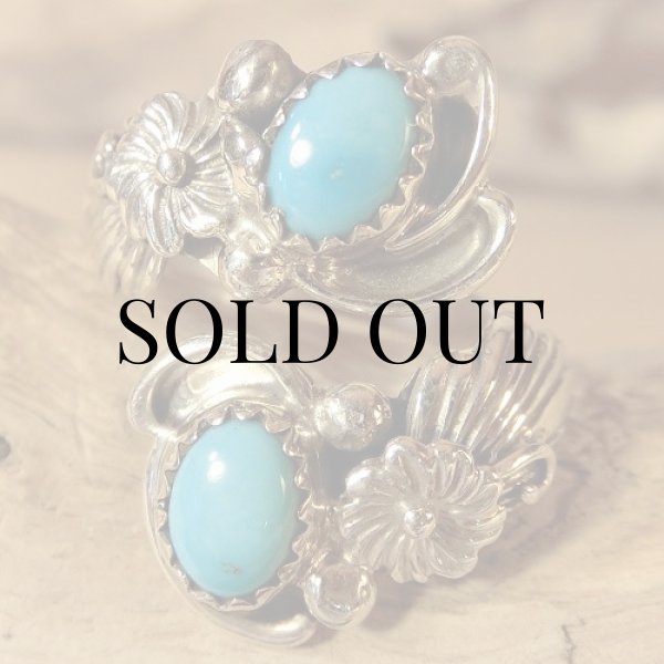 画像2: ナバホ族：フリーサイズ リング 12号 (2)