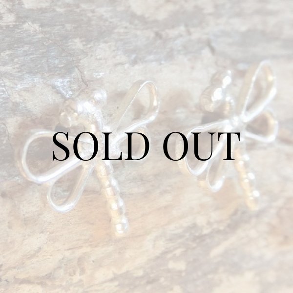 画像2: ナバホ族：ドラゴンフライ ピアス (2)