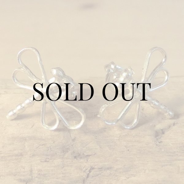 画像4: ナバホ族：ドラゴンフライ ピアス (4)