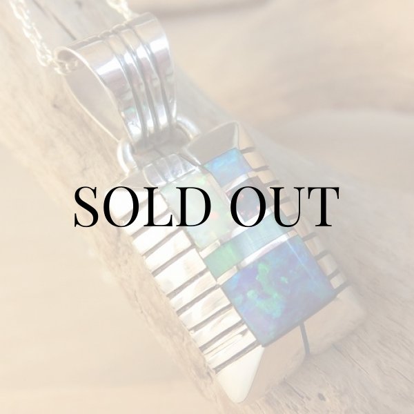 画像3: ナバホ族：チェスターベナリー ペンダント トップ (3)