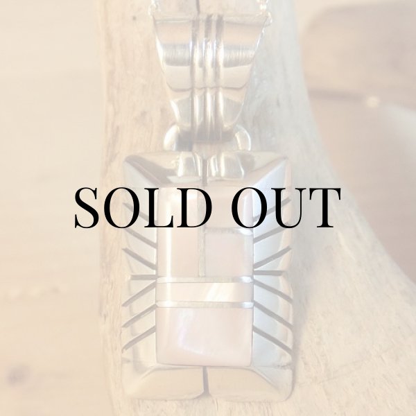 画像2: ナバホ族：チェスターベナリー ペンダント トップ (2)