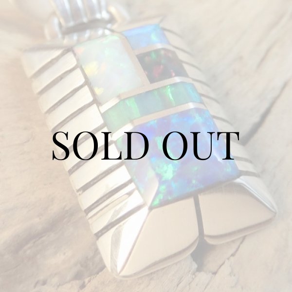 画像5: ナバホ族：チェスターベナリー ペンダント トップ (5)