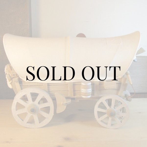 画像4: 木製ミニチュア『幌馬車（カバードワゴン）』 (4)