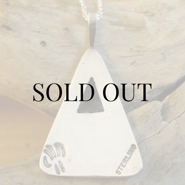 画像8: ホピ族：Willis Humeyestewa サンフェイスモチーフ ペンダント (8)