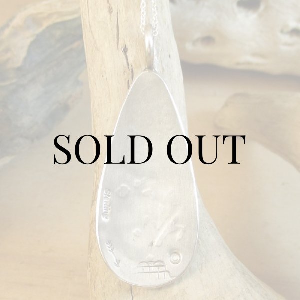 画像4: ホピ族：Todd Hoyungwa リザードモチーフ ペンダント (4)