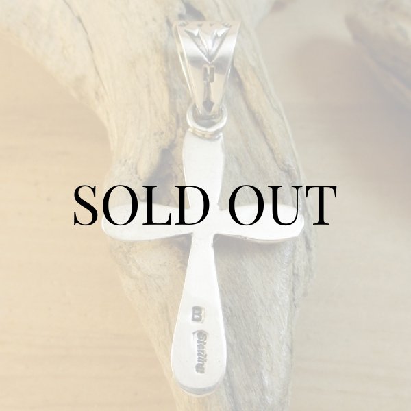 画像4: ナバホ族：Billy Slim スタンプワーク&アップリケコンチョ クロストップ (4)