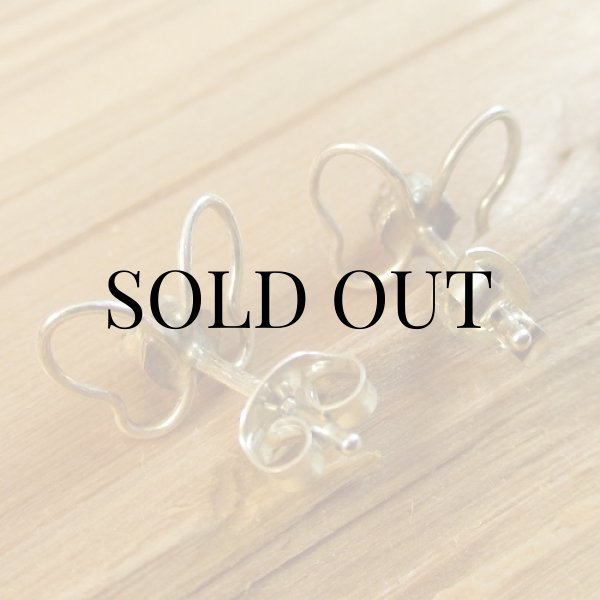 画像3: ナバホ族：コーラル付き ピアス (3)