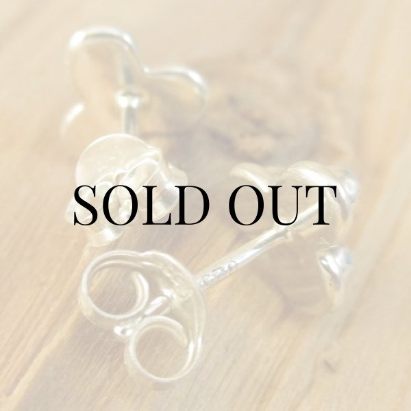 画像3: ナバホ族：ターコイズ付き ピアス (3)