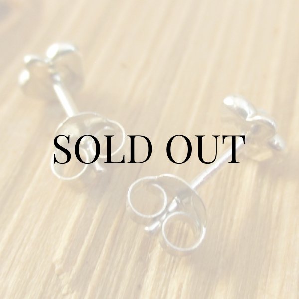 画像3: ナバホ族：ターコイズ付き ピアス (3)