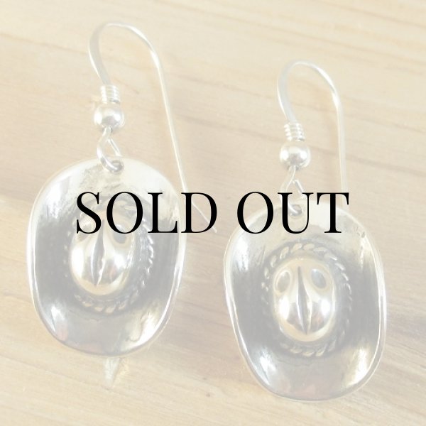 画像2: ナバホ族：カウボーイハット ピアス (2)