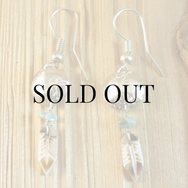 画像2: ナバホ族：コンチョ ピアス (2)