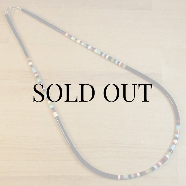 画像2: サント・ドミンゴ族：Dorene Calabaza マルチカラーヒシチョーカー (2)