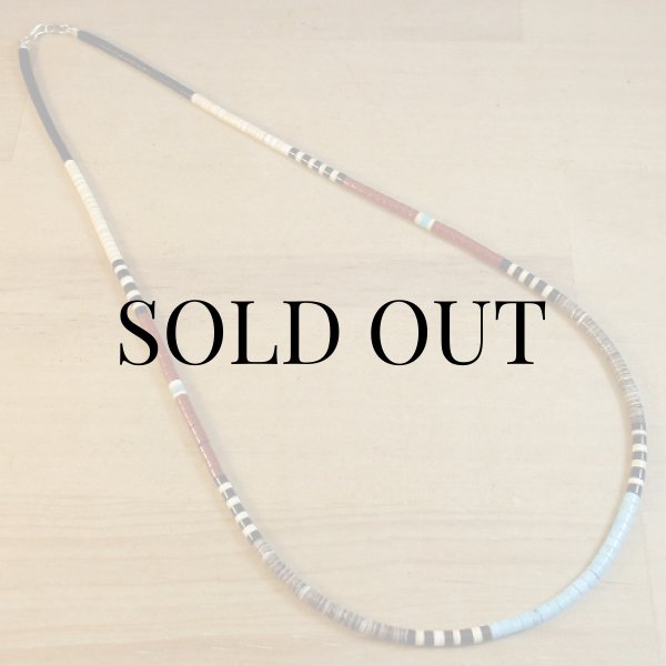 画像2: サント・ドミンゴ族：Dorene Calabaza マルチカラーヒシチョーカー (2)