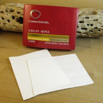 画像2: 銀磨き布 CONNOISSEURS Jewelry Wipes(ジュエリーワイプ)