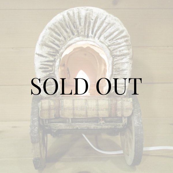 画像4: 樹脂製『幌馬車（カバードワゴン）ランプ』（Covered Wagon Lamp） (4)