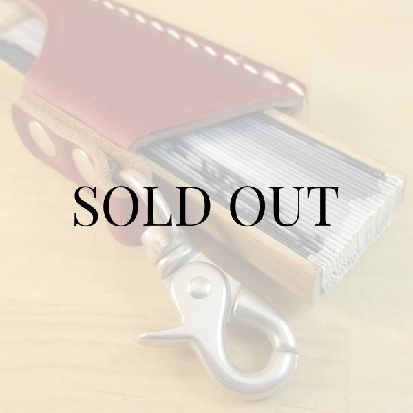 画像4: 和風のレザーアイテム 『扇子ケース』 (4)