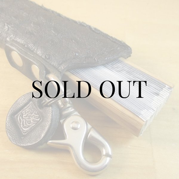 画像4: 和風のレザーアイテム 『扇子ケース』 (4)