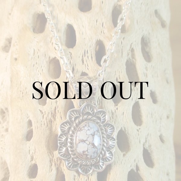 画像9: ナバホ族：Kevin Ramone GoldenHill Turquoise ペンダント トップ (9)