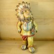 画像1: 木彫り風 『インディアンチーフ人形』（Indian Chief Doll） (1)