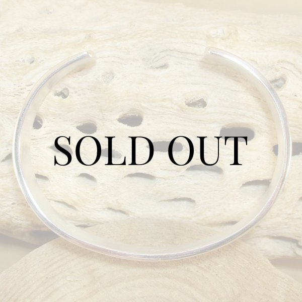 画像8: ナバホ族：Bruce Morgan スタンプワーク シルバー カフブレスレット (8)