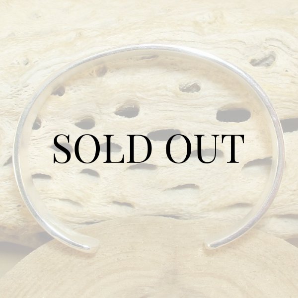 画像7: ナバホ族：Bruce Morgan スタンプワーク シルバー カフブレスレット (7)