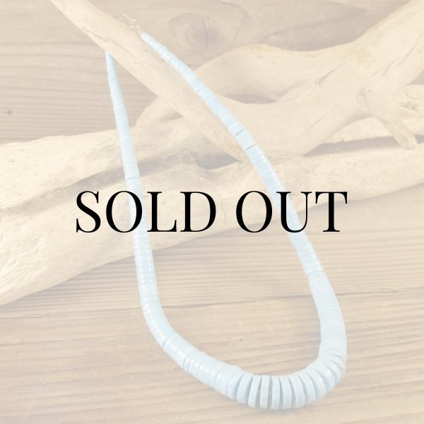 画像5: サント・ドミンゴ族：Lupe Lovato ターコイズ ヒシネックレス (5)