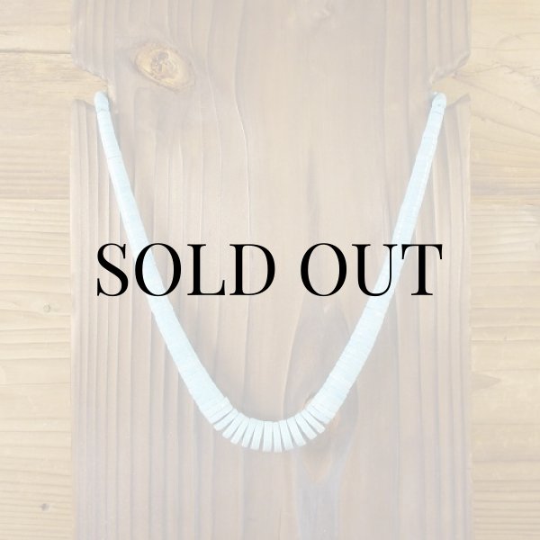 画像3: サント・ドミンゴ族：Lupe Lovato ターコイズ ヒシネックレス (3)