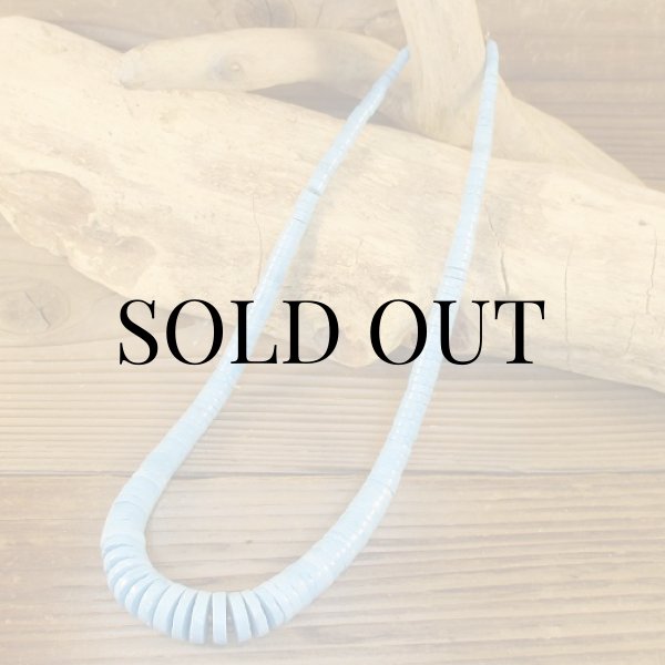 画像6: サント・ドミンゴ族：Lupe Lovato ターコイズ ヒシネックレス (6)