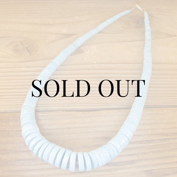 画像2: サント・ドミンゴ族：Lupe Lovato ターコイズ ヒシネックレス (2)