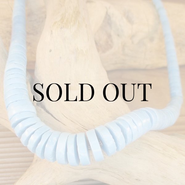 画像8: サント・ドミンゴ族：Lupe Lovato ターコイズ ヒシネックレス (8)