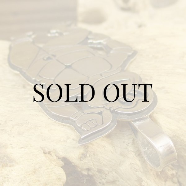 画像6: ホピ族：Berra Tawahongva ミュータントタートルズモチーフ ペンダント (6)