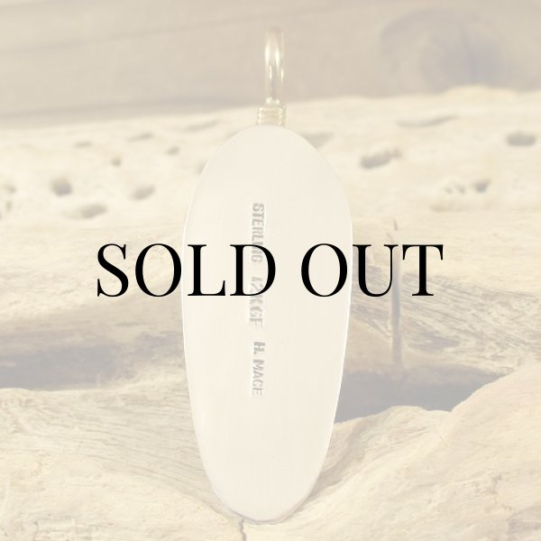 画像4: ナバホ族：Harvey Mace イーグルフェザー12KGF ペンダントトップM (4)