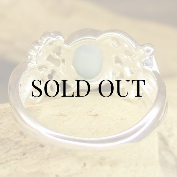 画像4: Larimar Siver Ring(ラリマー シルバーリング) (4)