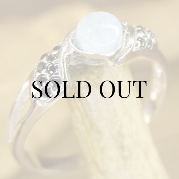 画像9: Larimar Siver Ring(ラリマー シルバーリング) (9)